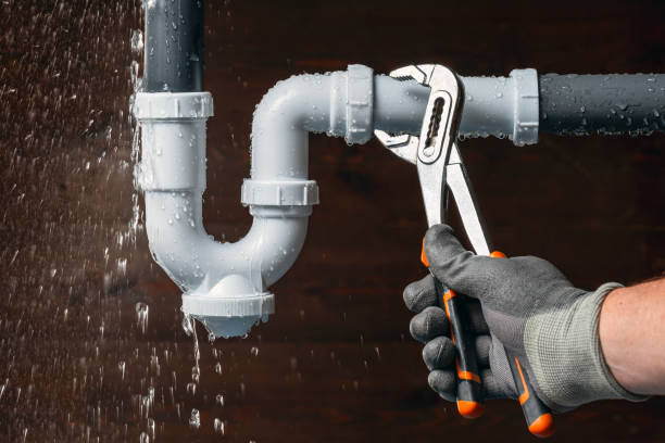 Professional Drain Cleaning technician working in North Brookfield, NY